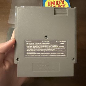 Danny Sullivan's Indy Heat (Nintendo NES) Probado - Aut&eacute;ntico
