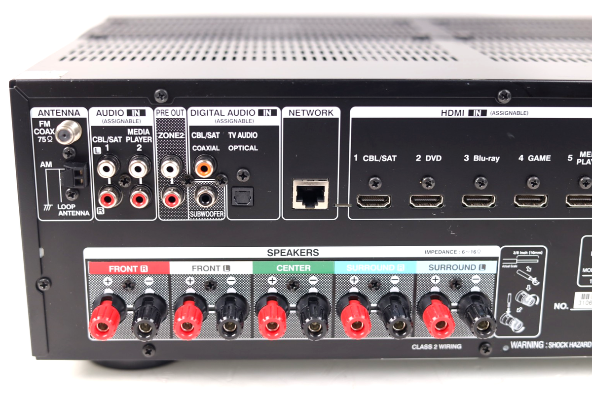 Denon AVR X1000 5.1 Channel 120 Watt Receiver for sale online | eBay