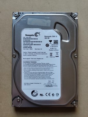 Seagate ST3320413AS 320GB 3,5'' HDD Festplatte 7200rpm 16MB SATAIII