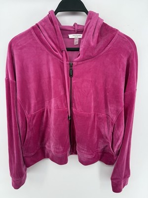 専用3 Cable And Gauge Studio Women's Full Zip Hoodie Pink Size L NWT | eBay