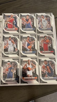 COMPLETE SET 2025-26 Panini Prizm Basketball Base Cards 1-200 (Lot of 200 cards)