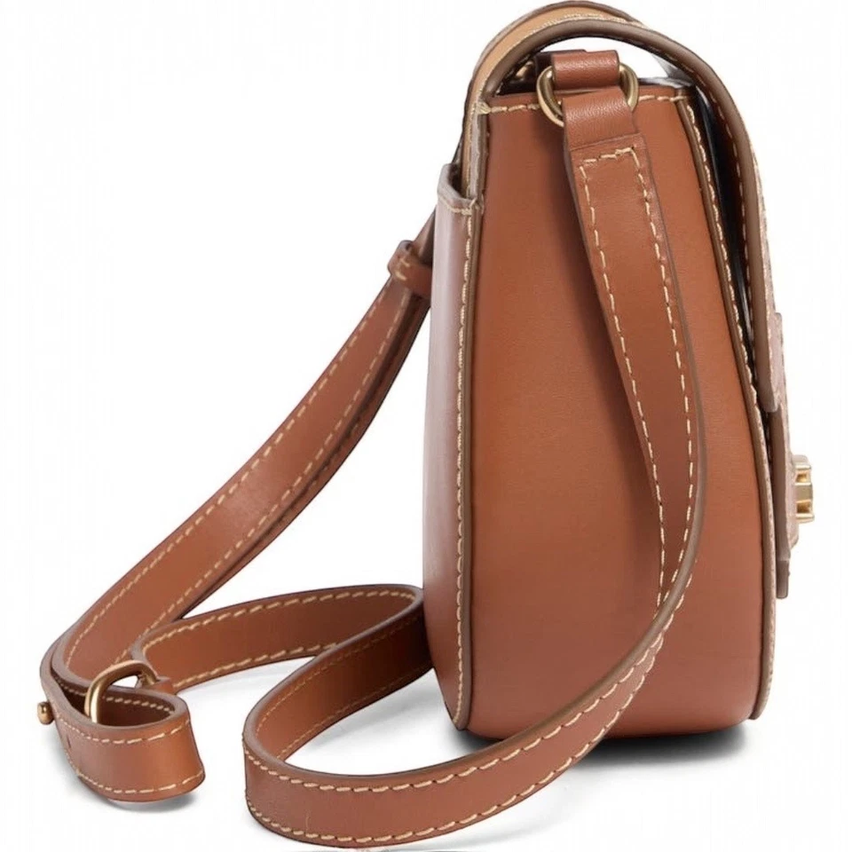 Сумка через плечо Sam Edelman Marsella Large Saddle цвет коньяк  - Изображение 4 из 4