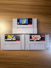 Super Nintendo Entertainment System SNES Game Lot
