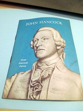 VTG John Hancock Mutual Life Insurance Co. Advertising Booklet 1956 Biography
