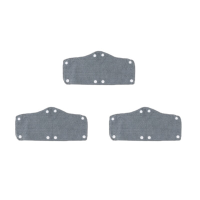 3PCS Terry Cloth Washable Hard Hat 