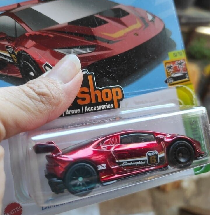 Hot Wheels Super Treasure Hunt STH LAMBORGHINI HURACAN LP 620-2