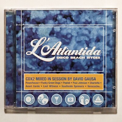 L'Atlàntida - Disco Beach Sitges - V. RARE 1999 Spanish 2xCD Vendetta VENCDA 223