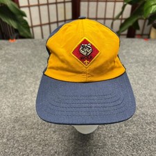 Boy Scouts of America Wolf Cub Cap Boys Adjustable S/M Blue Hat