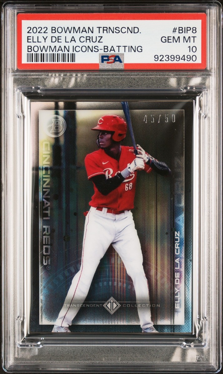スポーツ選手 ELLY DE LA CRUZ_2022 Bowman's Best Elly De La Cruz Autographed 2022 Bowman Prospects Rookie