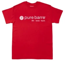 Pure Barre workout class t-shirt