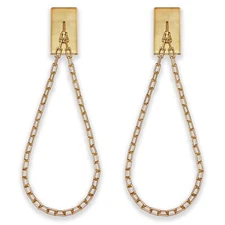 BlastHome® Luxury Chain Tiebacks – Premium Metal Wall Mounted Curtain