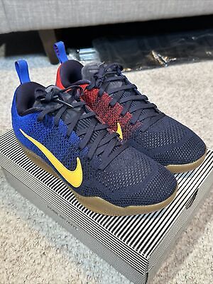 Size 10.5 - Nike Kobe 11 Elite Low Mambacurial Barcelona for Size 10.5 - Nike Kobe 11 Elite Low Mambacurial Barcelona for