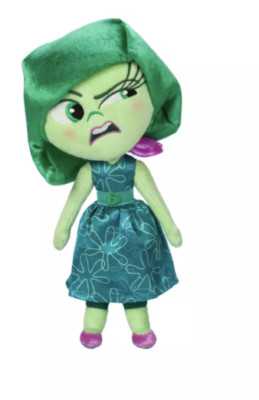 Disney Parks Disgust Plush   Inside Out 2   Small 11'' New with Tags