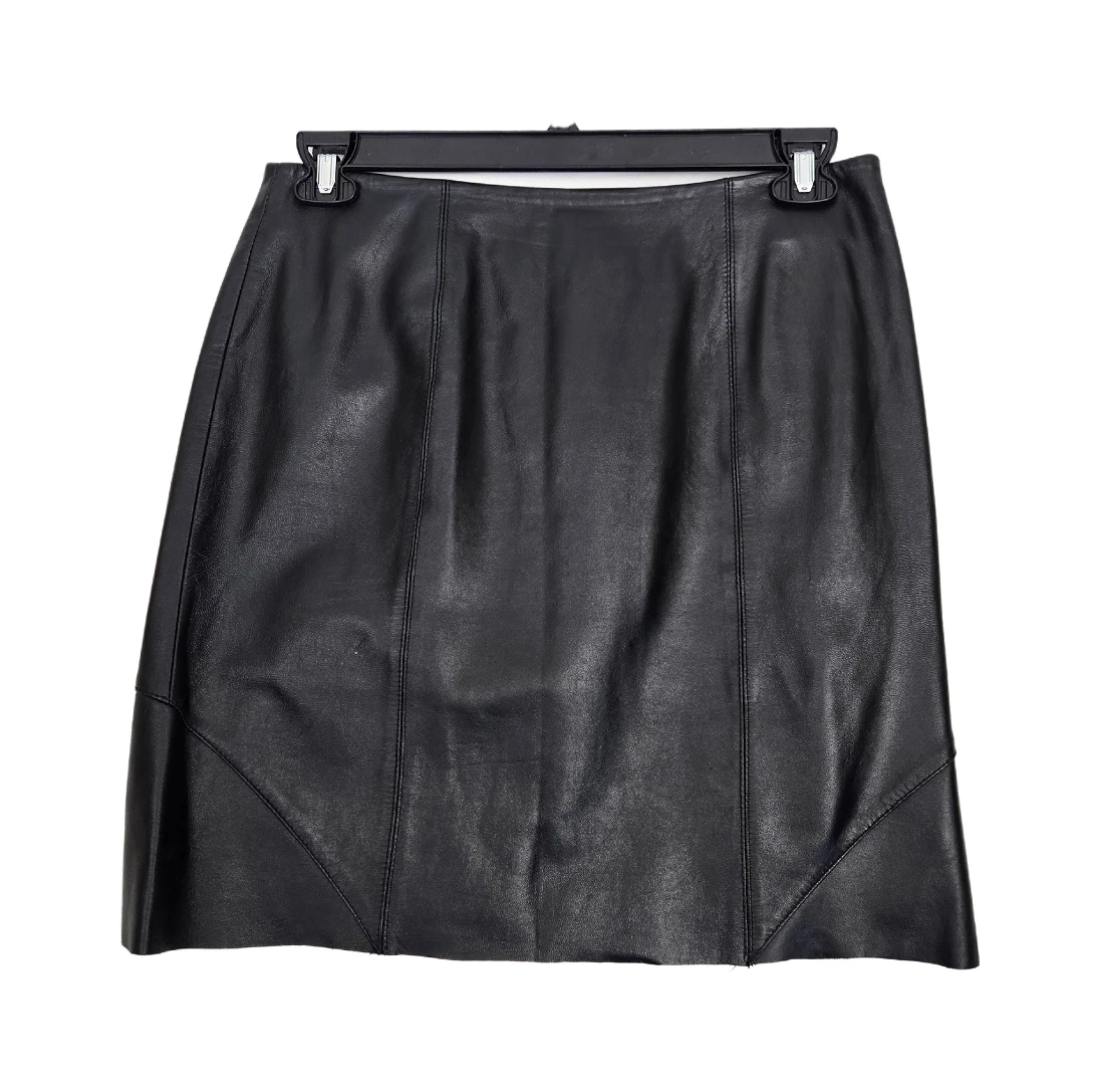 slim fit dress slacks Kim Faux Leather Skirt – Sunshine Girls Boutique main image 0