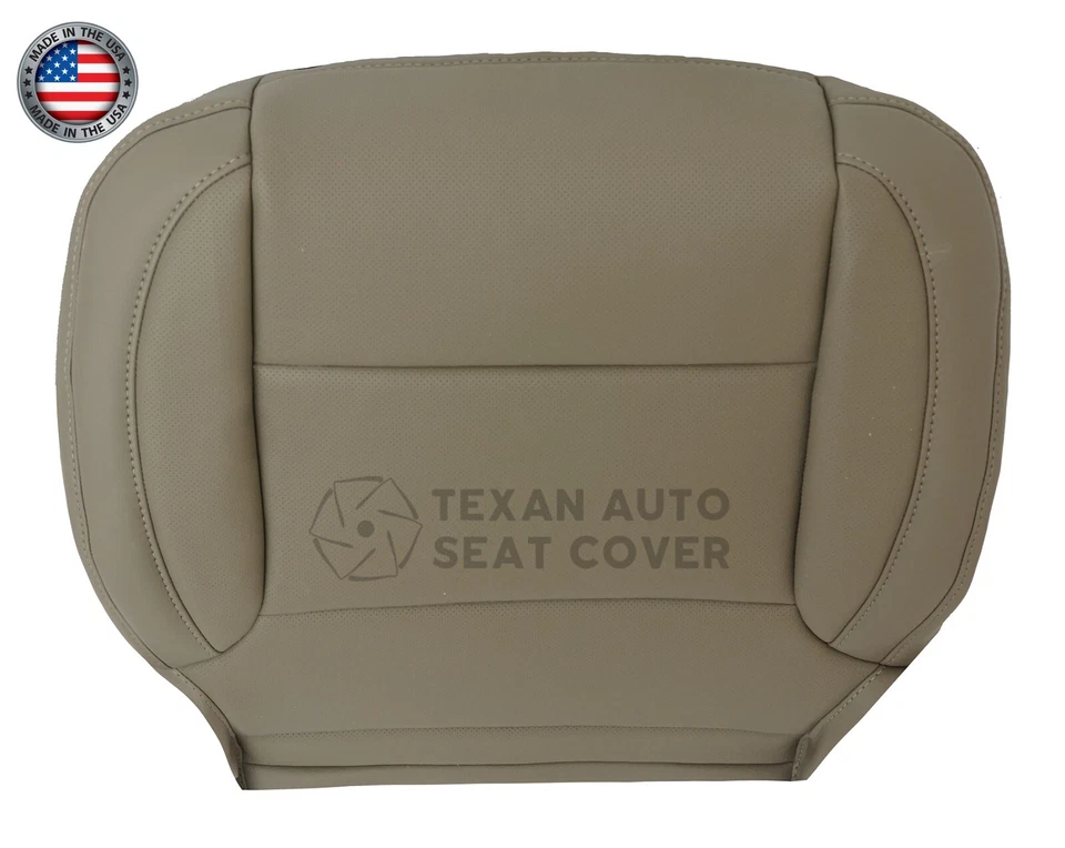 2015, 2016 GMC Yukon, Yukon XL SLT, SLE Driver Bottom Perforated Seat Cover Dune - Image 4 of 4