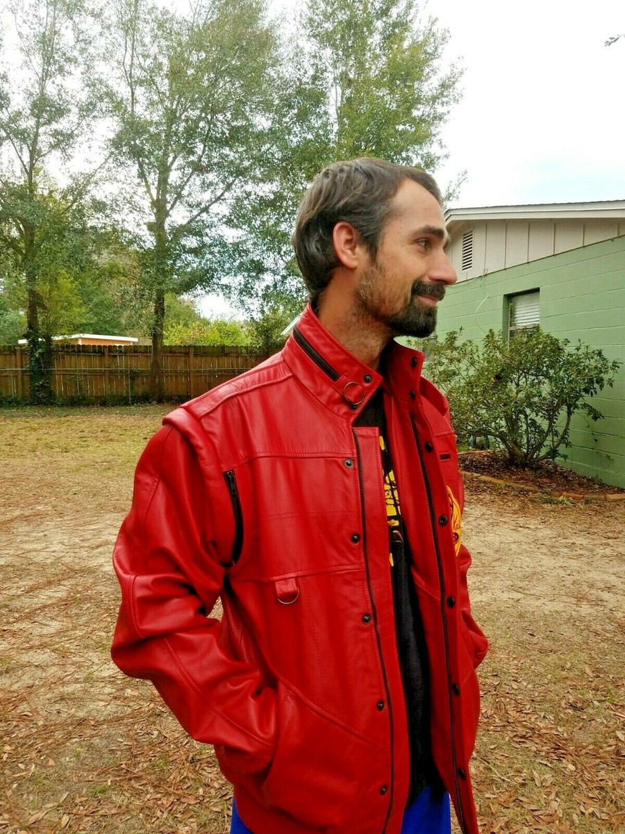 BURNING SHO jacket 赤豹柄 y2k トルネードマートお兄系 Xolo Maridueña Miguel Diaz Johnny Lawrence Cobra Style Kai Red