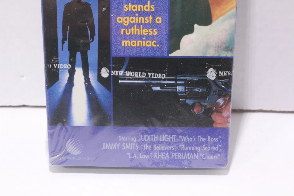 STAMP OF A KILLER [Vhs]  Promo Copy New World Video 1987 Water Mark NEW Sealed - Image 3 of 4