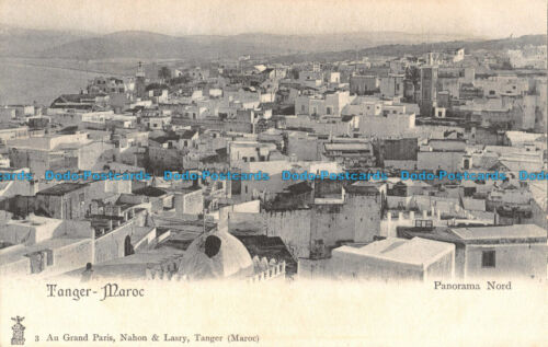R053942 Tanger Maroc. Panorama Nord. Nahon and Lasry - Afbeelding 1 van 2