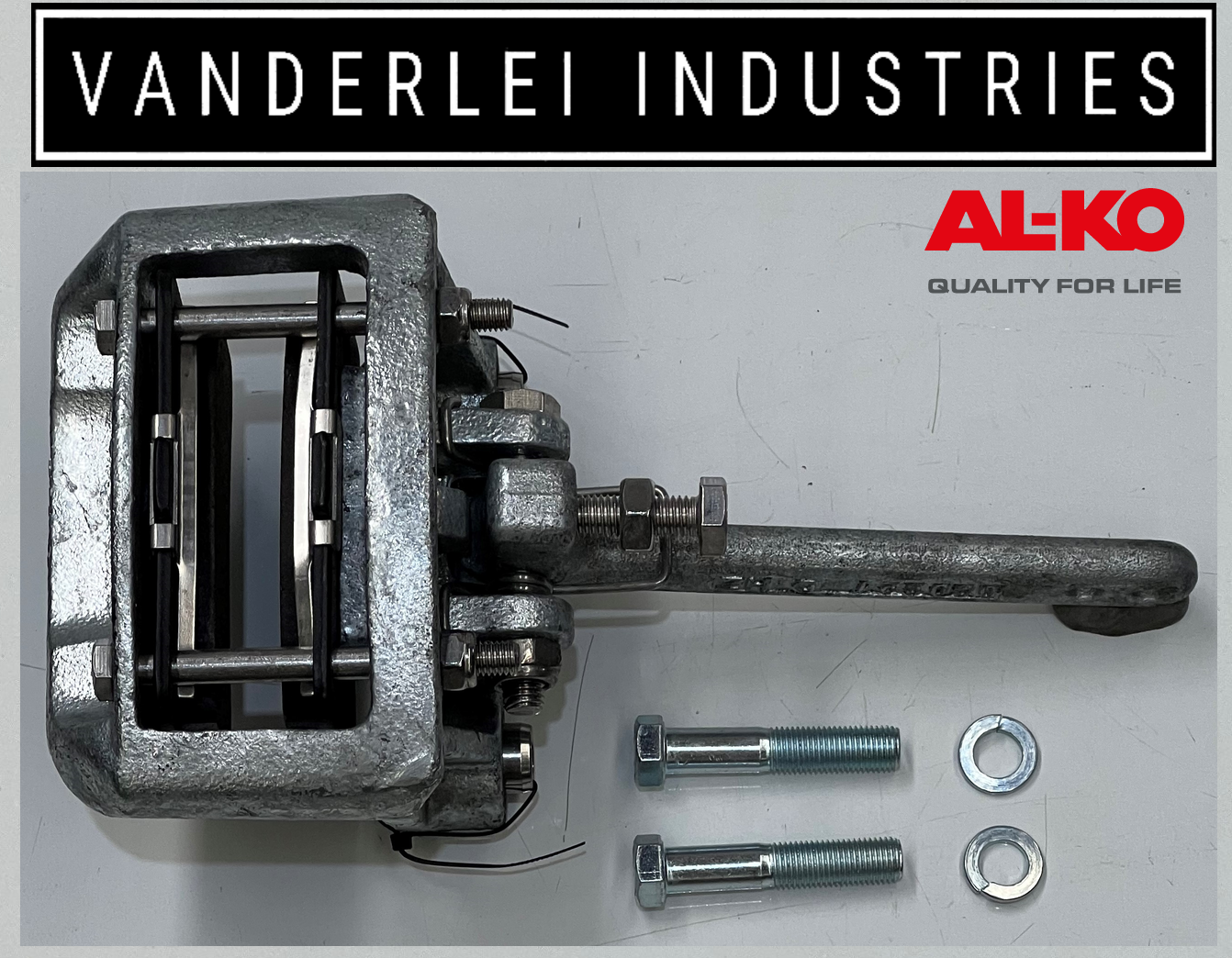 1 x Genuine ALKO Mechanical Disc Brake Calliper alko 323300 eBay