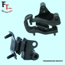 FRONT & REAR TRANSMISSION MOUNTS FOR: 2009-2014 HONDA RIDGELINE (3.5L, A/T).