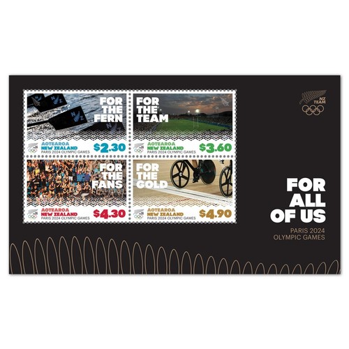 New Zealand 2024 Paris Olympic Games Mint MNH Miniature Sheet