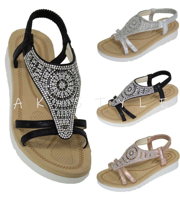 ladies t bar sandals uk