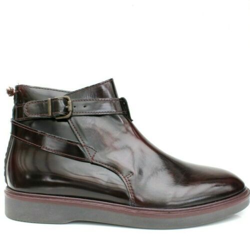 H Hudson London Bailey Brown Leather Sole Mod Chelsea Ankle  display picture 1