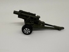 Vintage Tootsietoy Military Army Canon Trailer. Howitzer. USA.