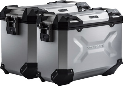SW-MOTECH TRAX ADV Aluminum Case System - Silver - Yamaha Super Tenere 1200