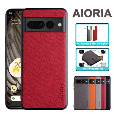 For Google Pixel Pro Pro 6A 5A 5G Case AIORIA Fabric Shockproof Back  Cover