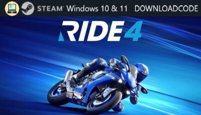 NEU PC Computer Spiel Ride 4 für Windows 10 11 STEAM Downloadcode Game Key Email