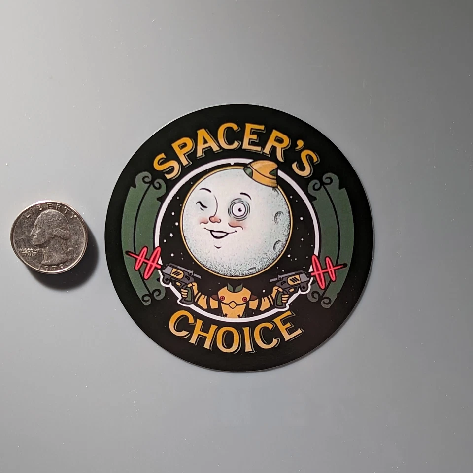 Spacer's Choice Decal (vinyl sticker for Car laptop window tumbler water bottle) - Image 2 of 4