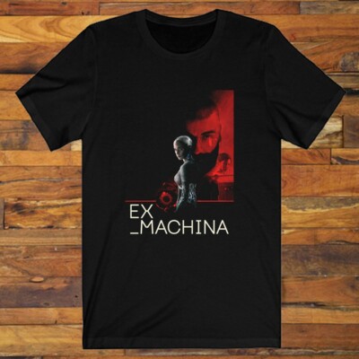 Ex Machina Movie Men's Black S-5XL