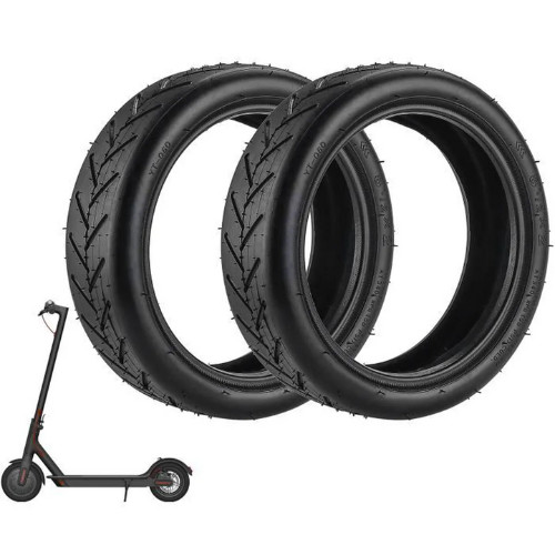 Pneu Trottinette Electrique Xiaomi M365 Pro Pro2 1S Essential 3 Roue Creuse Anti Crevaison 8.5 Pouces