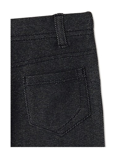 365 KIDS GARANIMALS Girls Size 5 Knit Denim Jeggings Pants • Black Soot - Picture 3 of 4