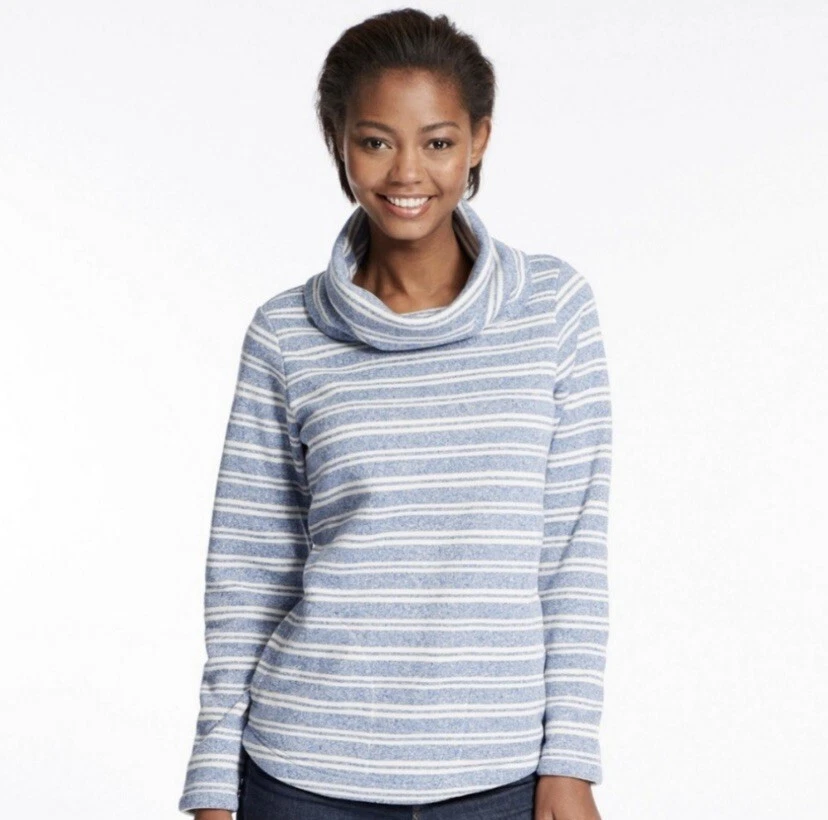 ll bean funnel neck pullover