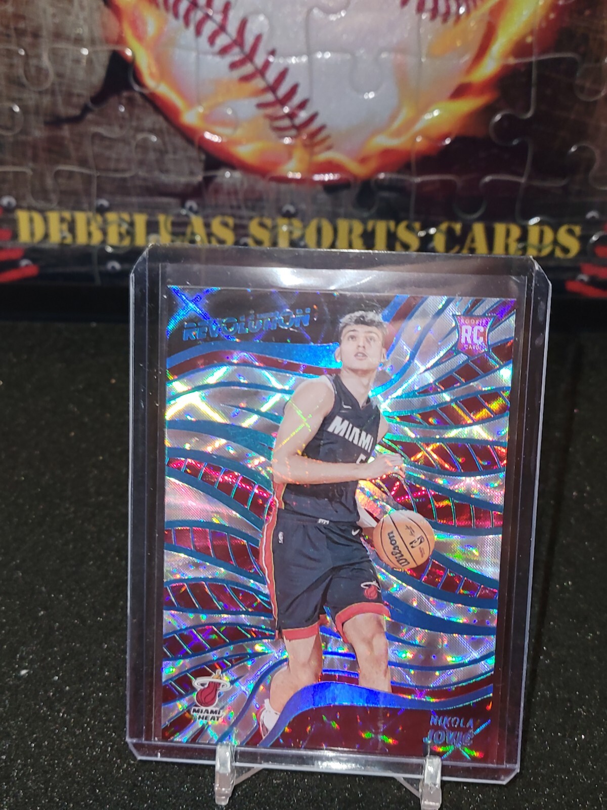 2022-23 Panini Revolution Nikola Jovic #117 Future Frame 03/60 RC