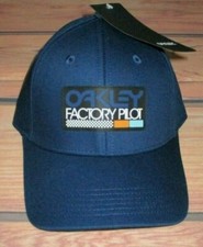 MENS OAKLEY BLUE CAP FITTED HAT ONE SIZE