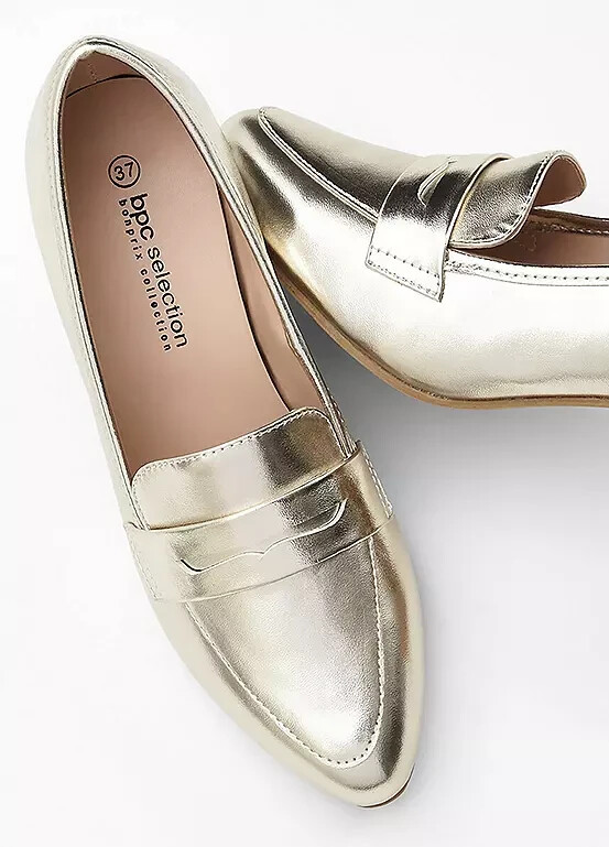 Zapatos De Tacón Bloque FREEMANS Champagne UK 4 (F646)