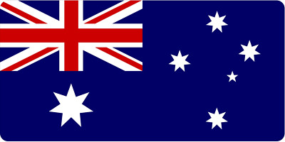 Australia Flag 100% waterproof vinyl sticker decal - many sizes available