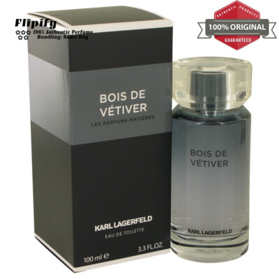 Bois De Vetiver Cologne oz EDT Spray for Men by Karl Lagerfeld