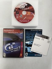 Gran Turismo 3 A-Spec (PlayStation 2 PS2 Greatest Hits CIB w/Registration TESTED