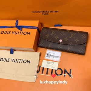 emilie monogram wallet