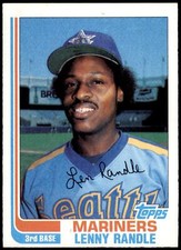 Lenny Randle #312 1982 Topps