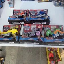 NIB Paw Patrol Moto Pups Deluxe Vehicle Set of 5 Rocky Rubble Chase Zuma Skye