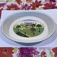Villeroy & Boch  Design Naif  Oval Casserole  Baking  Dish Luxembourg, 13 Inch