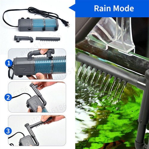 Filtre UV aquarium de 9W avec pompe 800L/H et venturi intégré pas cher