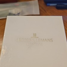 Jacques Lemans Geneve Automatic Black Dial Go...