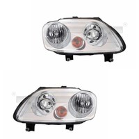 Scheinwerfer Set Links & Rechts Chrom H1/H7 FüR VW Touran 1T1 1T2 Caddy III