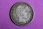 1908 S Barber Quarter #M25563